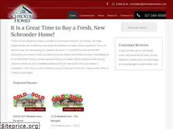 Sites similar to schroederhomes.com