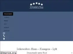 Sites similar to schroeders-haus-kampen.de