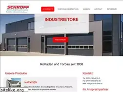 Sites similar to schroff-tore.de