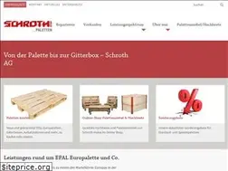 Sites similar to schroth-paletten.ch