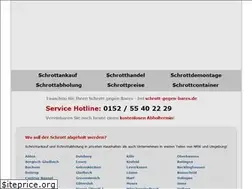 Sites similar to schrott-gegen-bares.de