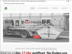 Sites similar to schrotthandel-muensterland.de