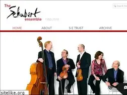 Sites similar to schubertensemble.com