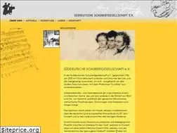 Sites similar to schubertgesellschaft.de