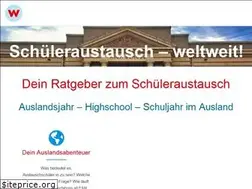 Sites similar to schueleraustausch-weltweit.de