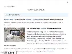 Sites similar to schuessler-salze-verzeichnis.de