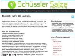 Sites similar to schuesslersalzehilfe.de