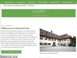 Sites similar to schuetzenhaus-basel.ch