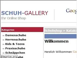 Sites similar to schuh-gallery.de