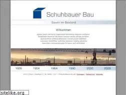 Sites similar to schuhbauer-bau.de