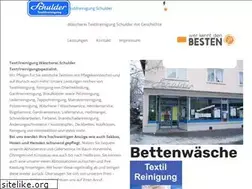 Sites similar to schulder-textilpflege.de