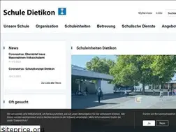 Sites similar to schule-dietikon.ch