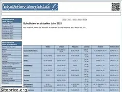 Sites similar to schulferien-uebersicht.de