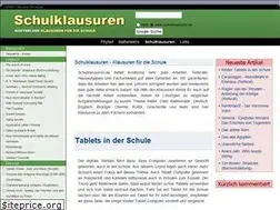 Sites similar to schulklausuren.de