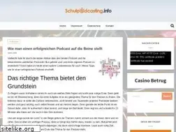 Sites similar to schulpodcasting.info