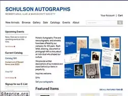 Sites similar to schulsonautographs.com