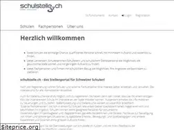 Sites similar to schulstelle.ch
