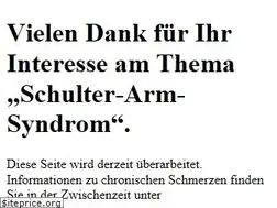 Sites similar to schulter-arm-syndrom.de