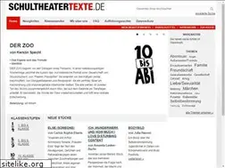 Sites similar to schultheatertexte.de