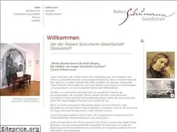 Sites similar to schumann-gesellschaft.de