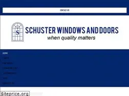 Sites similar to schusterwindows.com.au