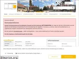 Sites similar to schwabach.de