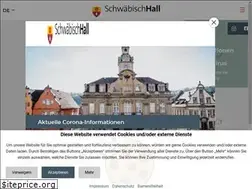 Sites similar to schwaebischhall.de