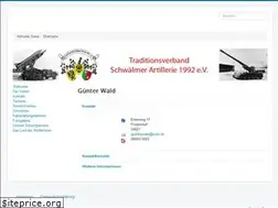 Sites similar to schwaelmer-artillerie.de