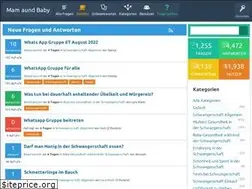 Sites similar to schwanger.mamaundbaby.com