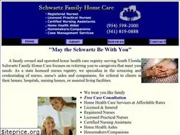 Sites similar to schwartzfamilyhomecare.com