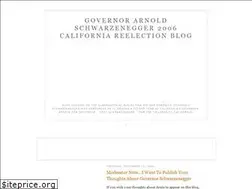 Sites similar to schwarzeneggergovernor.com