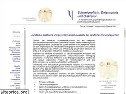 Sites similar to schweigepflicht-online.de