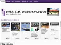 Sites similar to schweinfurt-evangelisch.de