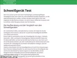 Sites similar to schweissgeraet-testsieger.com