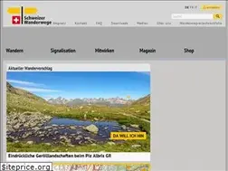 Sites similar to schweizer-wanderwege.ch