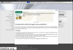 Sites similar to schweizerbart.de