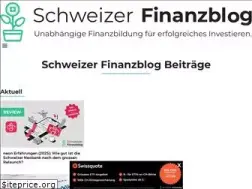 Sites similar to schweizerfinanzblog.ch