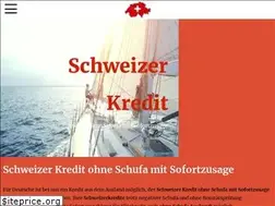 Sites similar to schweizerkreditohneschufa.de