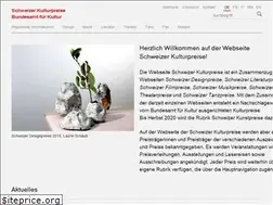 Sites similar to schweizerkulturpreise.ch
