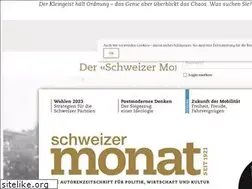 Sites similar to schweizermonatshefte.ch