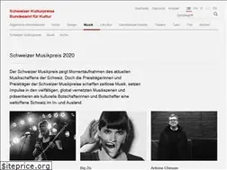 Sites similar to schweizermusikpreis.ch
