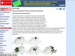 Sites similar to schweizinfo.de
