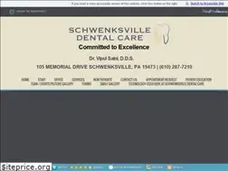 Sites similar to schwenksvilledentalcare.com