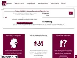 Sites similar to schwerbehindertenantrag.de