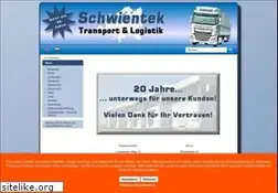 Sites similar to schwientek-transport.de