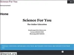 Sites similar to sci4you.com