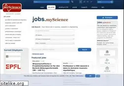Sites similar to science-jobs.ch