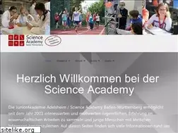 Sites similar to scienceacademy.de