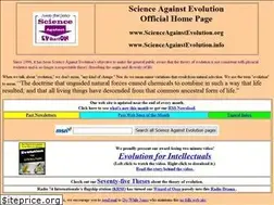 Sites similar to scienceagainstevolution.info