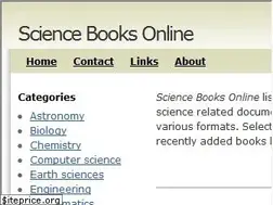 Sites similar to sciencebooksonline.info